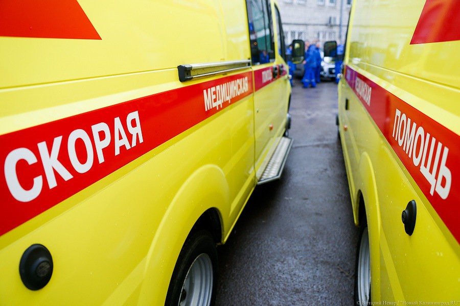 Утром в Калининграде при столкновении двух авто погиб мужчина