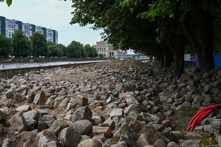 «Вступают в финальную стадию»: как выглядит остров Канта в ходе реконструкции (фото)