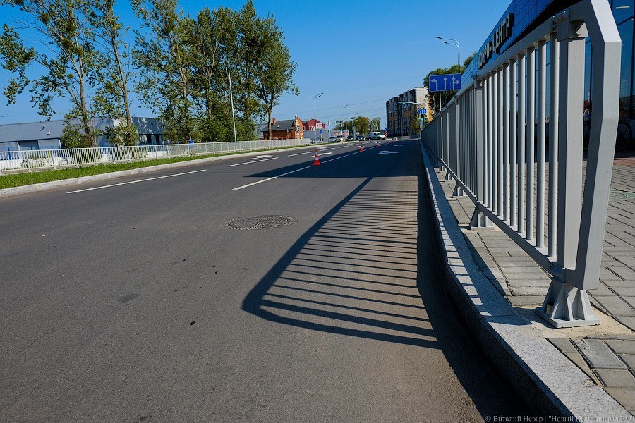 Власти Калининграда задумались о том, чтобы заменить дорожные ограждения на композитные