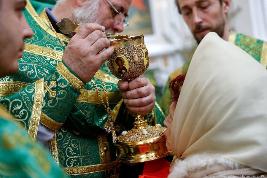 «Цветики да вербочки»: как прошло богослужение в Вербное воскресенье (фото)