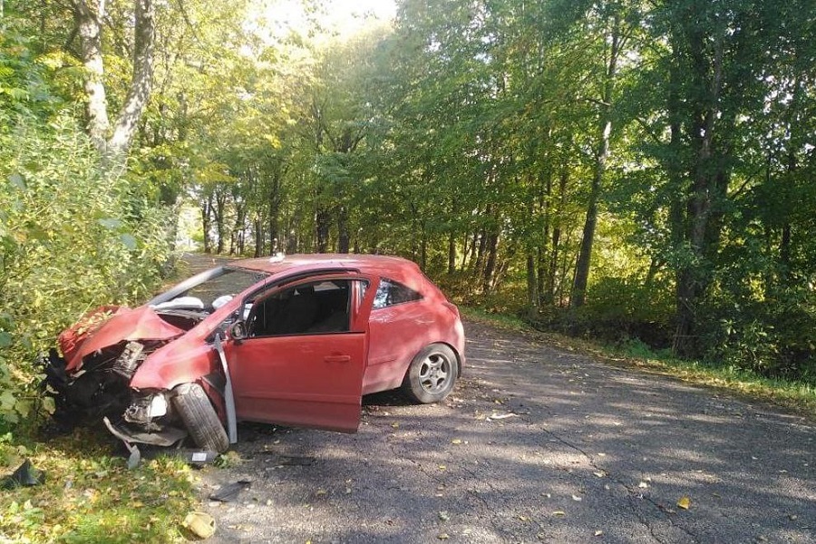 В Гурьевском районе произошло ДТП с двумя пострадавшими (фото)
