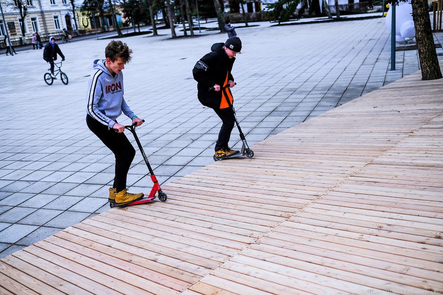 Плитка на плитке: как выглядит центр Зеленоградска во время реконструкции (фото)