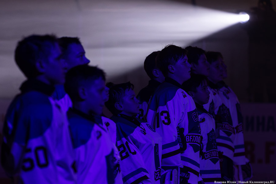 Хоккей его имени: Владислав Третьяк открыл турнир в Светлогорске (фото)