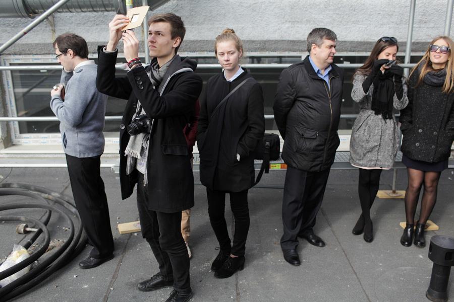 Облачно, с прояснениями: как прошло солнечное затмение в Калининграде (фото)