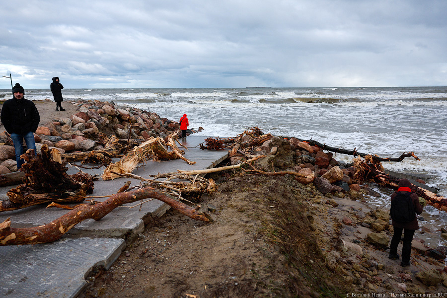 Кто здесь царь: последствия штормов на побережье (фото)