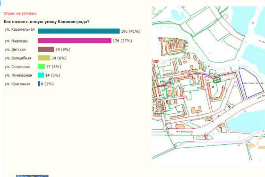 Жители Калининграда определились с названием для улицы, где планируют построить детский хоспис