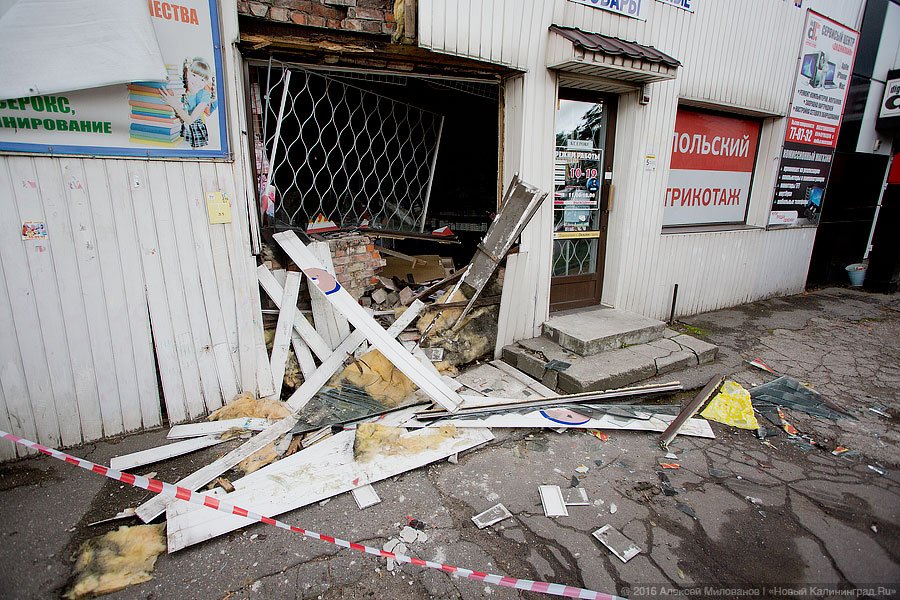 Кровавый след: в Калининграде автобус сбил женщину, шедшую на трамвай