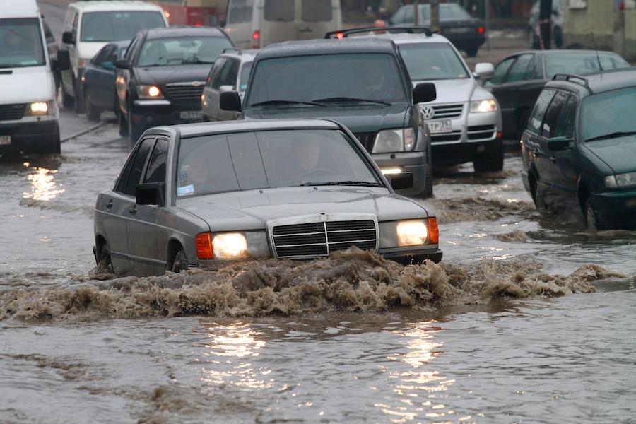"Наводнение по-калининградски": фоторепортаж "Нового Калининграда.Ru"