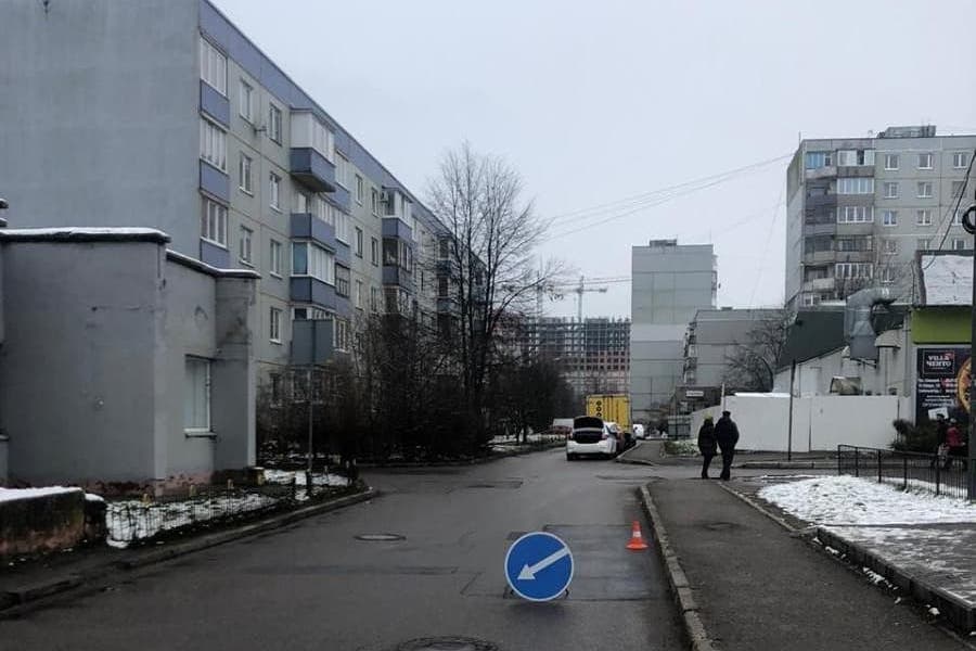 В Калининграде «Шевроле» сбил пенсионерку (фото)