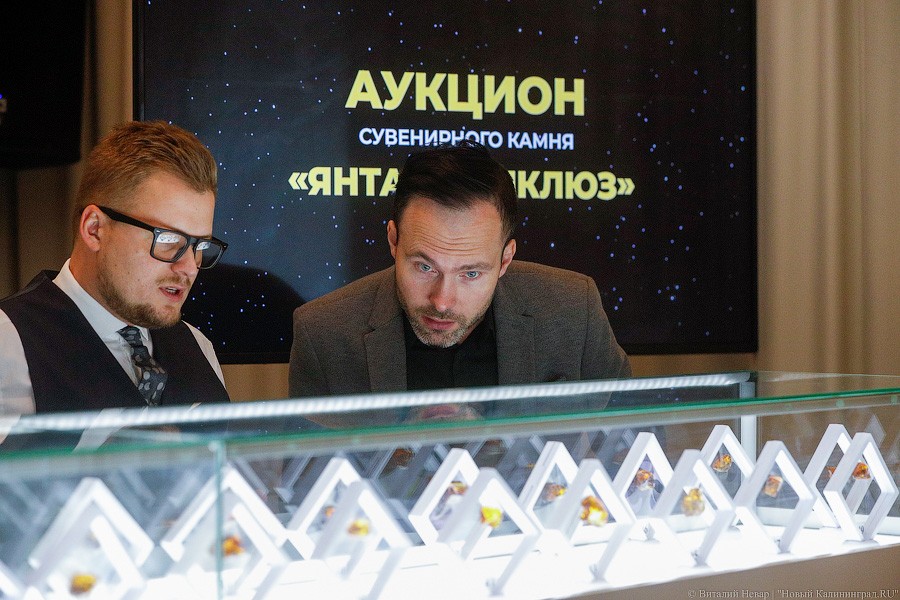 Янтарная козявка: чем закончились первые в Калининграде торги по инклюзам (фото)