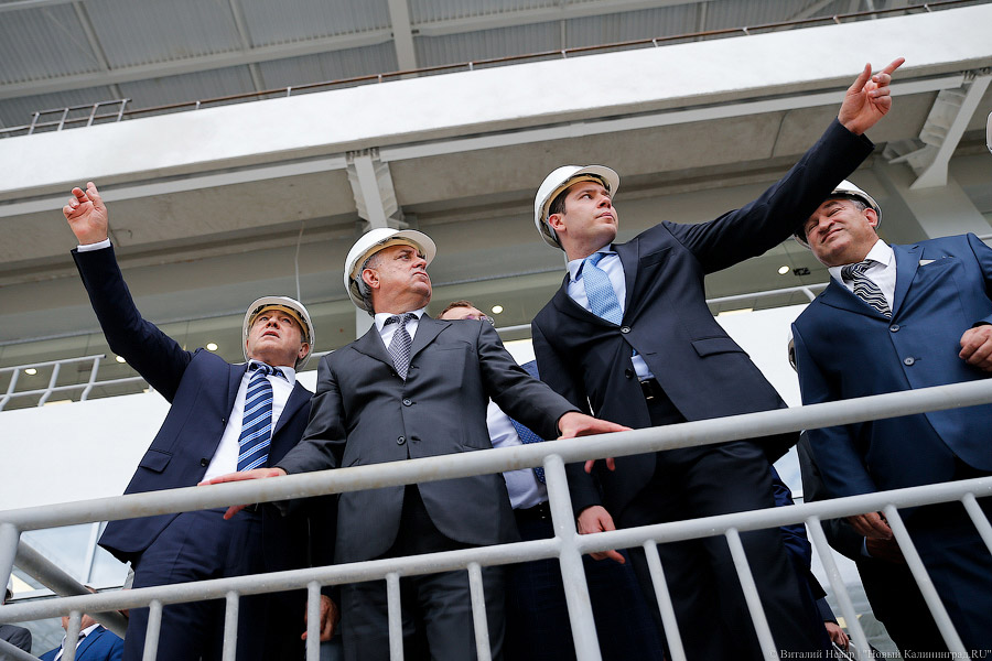 Изгоняющие воду: что увидел вице-премьер Мутко на стадионе к ЧМ-2018