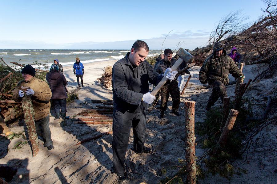 «Спасение косы: любительский вариант»: фоторепортаж «Нового Калининграда.Ru»