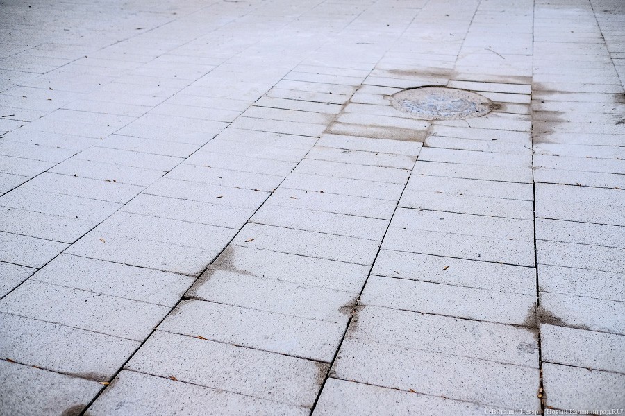 Плитка на плитке: как выглядит центр Зеленоградска во время реконструкции (фото)