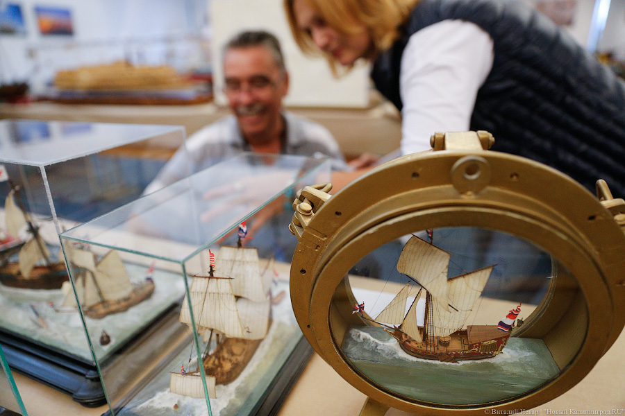 «Колумбик» в бутылке: в Калининград приехали сильнейшие судомоделисты мира