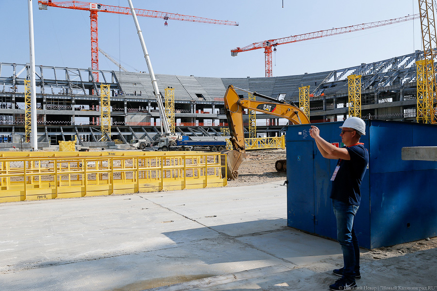 Жаркий визит: ход строительства объектов ЧМ-2018 проинспектировала FIFА