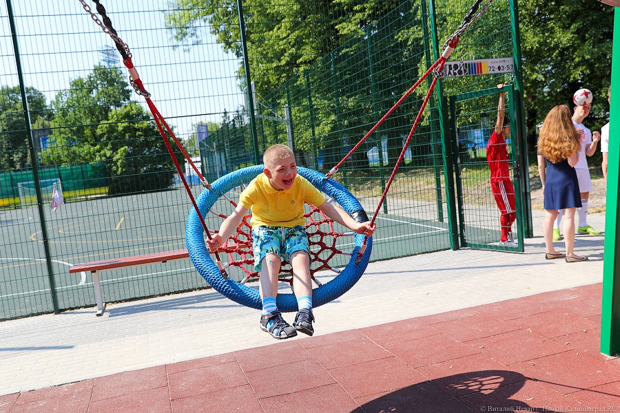 Все мы разные, все мы равные: в Калининграде открыли инклюзивный парк (фото)