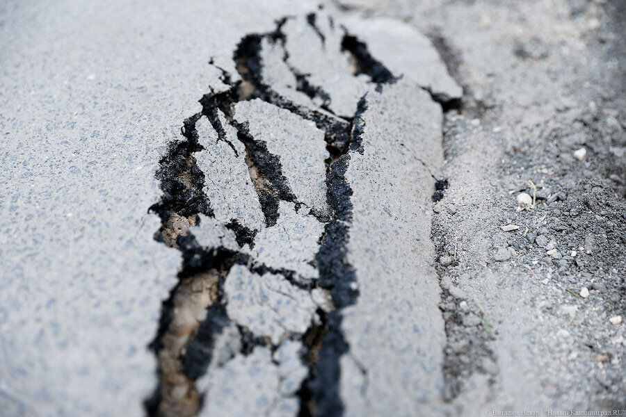 Власти Калининграда выделяют 7 млн рублей на ремонт тротуаров на ул. Лужской