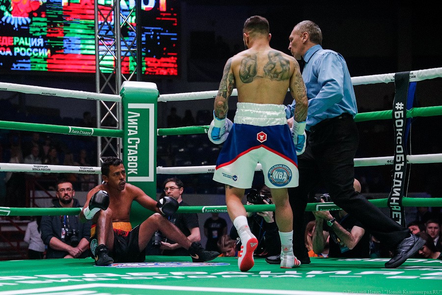 Раздельным решением судей: Чухаджян взял титул WBA International в Калининграде
