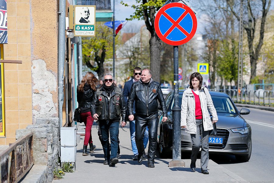 Российские байкеры в Польше: в Бранево почтили память павших солдат
