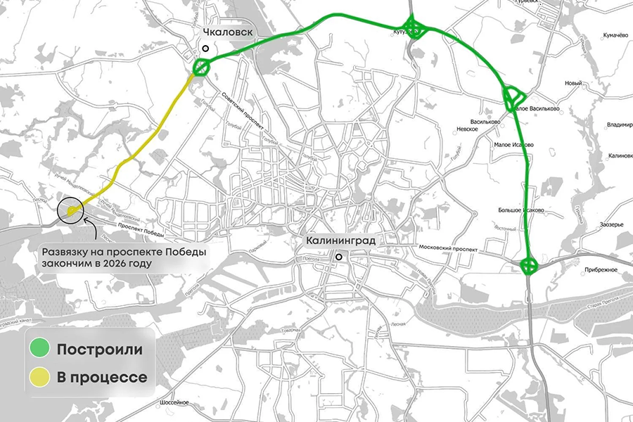 Достроить транспортную развязку в районе пр-та Победы планируют до конца года