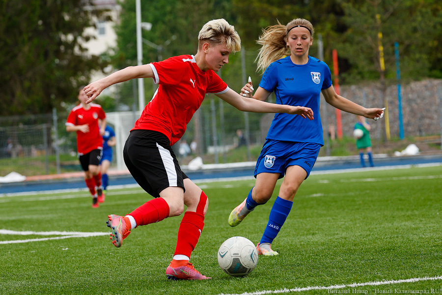 Голкиперка, форвардка: женская «Балтика» дебютировала на Кубке России (фото)