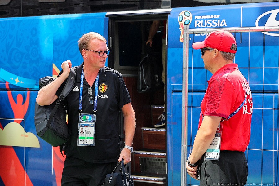 Компани, де Брёйне, Феллайни и тот самый Анри: сборная Бельгии в городе (фото)