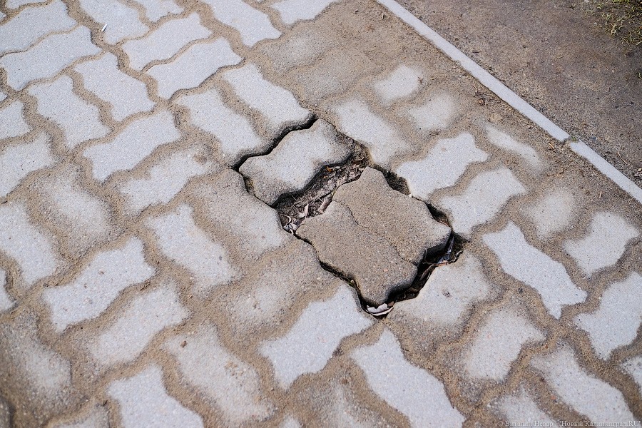 Сенситивные кучки: «завершенный» парк в Гурьевске выглядит недостроенным