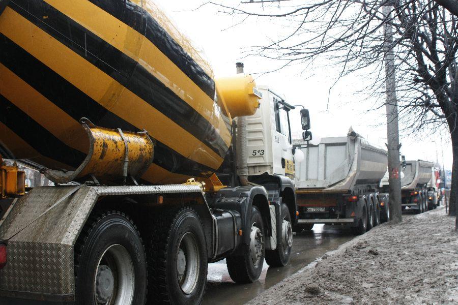 «Протест бетономешалок»: фоторепортаж «Нового Калининграда.Ru»