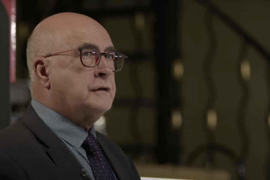 Иван Чечот. Кадр из видео «Осень в Петербурге: Черниговская, Уминский, Чечот» на YouTube-канале «Солодников»