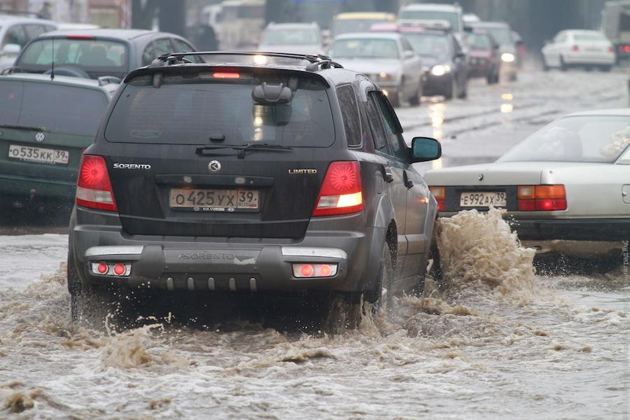 "Наводнение по-калининградски": фоторепортаж "Нового Калининграда.Ru"