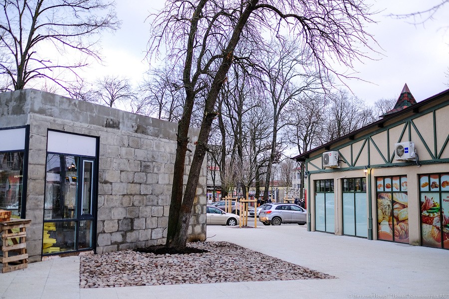 Плитка на плитке: как выглядит центр Зеленоградска во время реконструкции (фото)