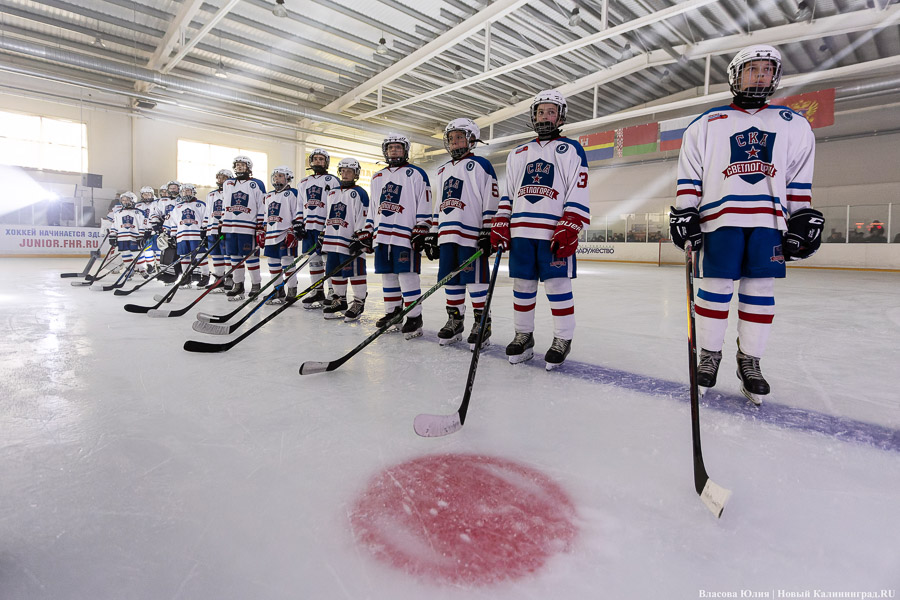 Хоккей его имени: Владислав Третьяк открыл турнир в Светлогорске (фото)