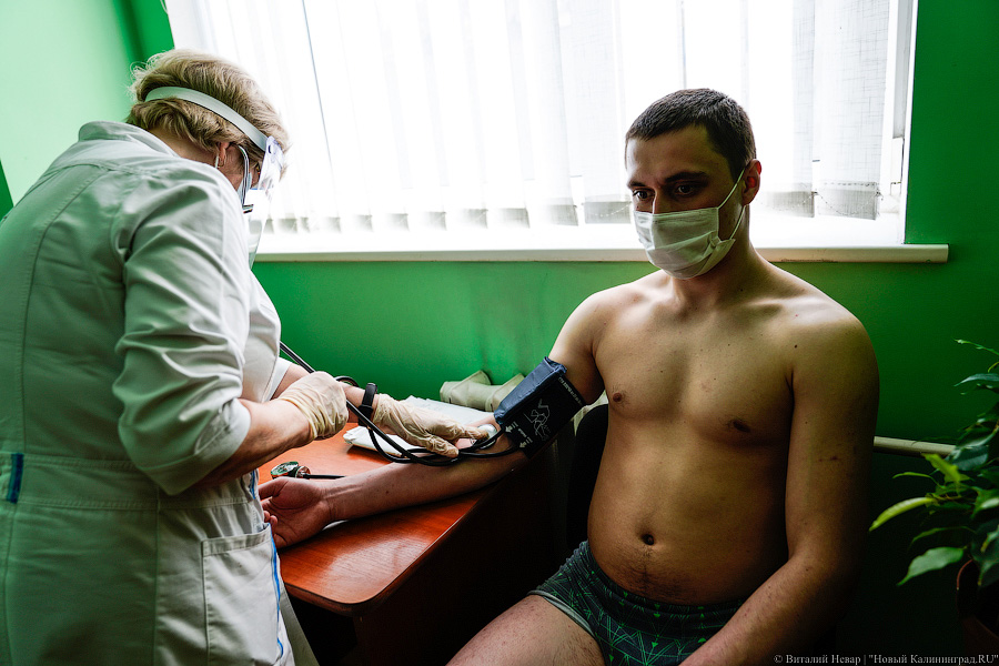 Тесты, маски, прививки: на Балтфлот отправили первых призывников весны-2021 (фото)