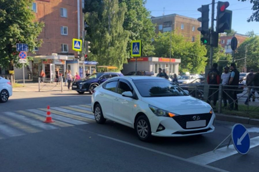 На Пролетарской сбили 13-летнюю школьницу (фото)