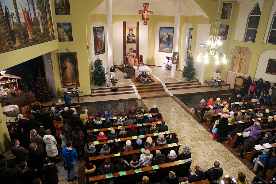 «Chrismukkah»: католический Сочельник в Калининграде (фото)