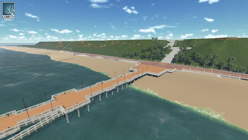 Башин заявил о строительстве нового променада в Светлогорске (фотогалерея)