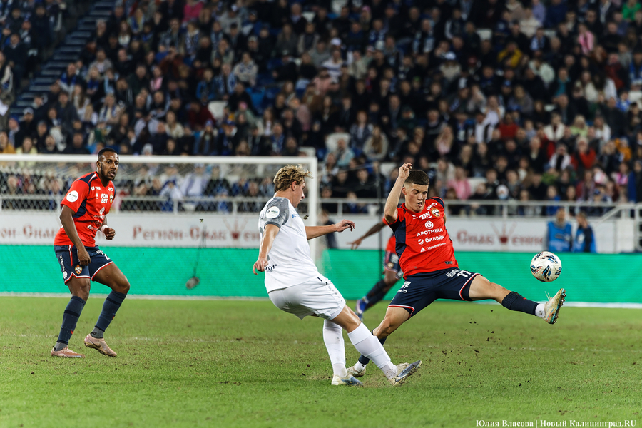 «Запредельный градус матча»: как прошла игра между «Балтикой» и ЦСКА (фото)