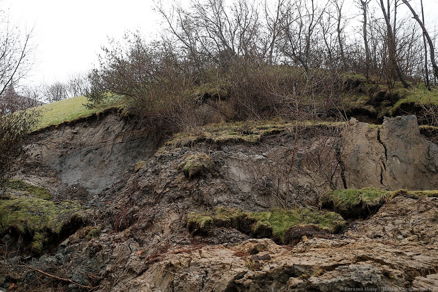 Резиденция на краю: берег в Пионерском рушится в море