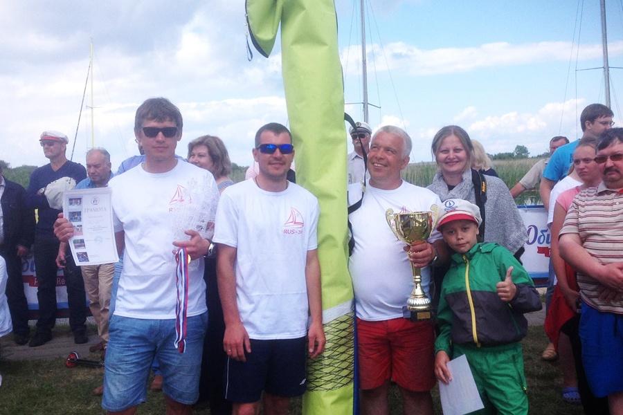 Калининградские яхтсмены завоевали золото на этапе Кубка Европы в Пскове