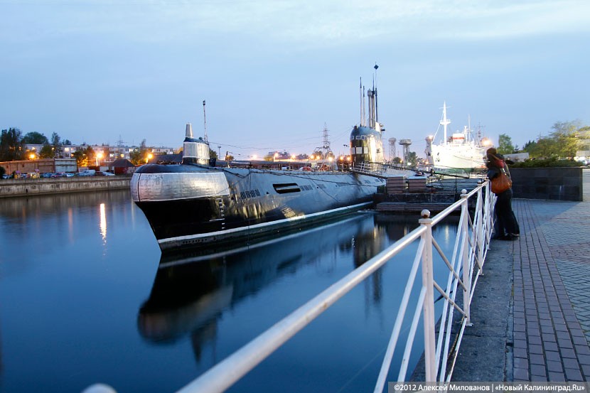 Подводная лодка Б-413 возвращается в Калининград после ремонта