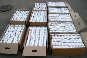 Калининградца задержали при попытке ввезти в Литву сигареты на $1,6 млн