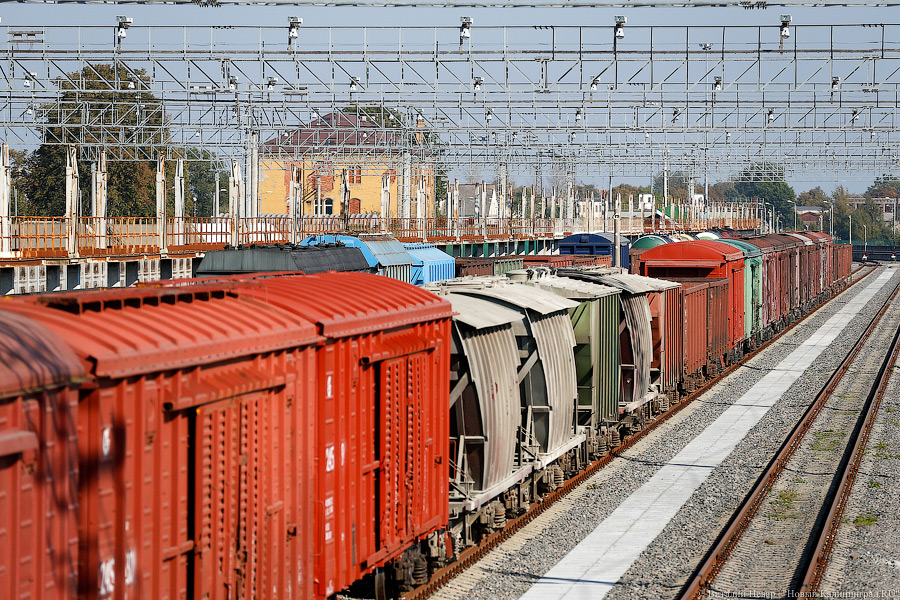 РЖД отправили первый контейнерный поезд из Калининградской области в Китай
