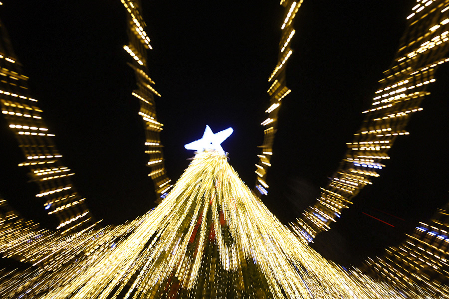 И вновь красота: как Зеленоградск украсили к Новому году (фото)