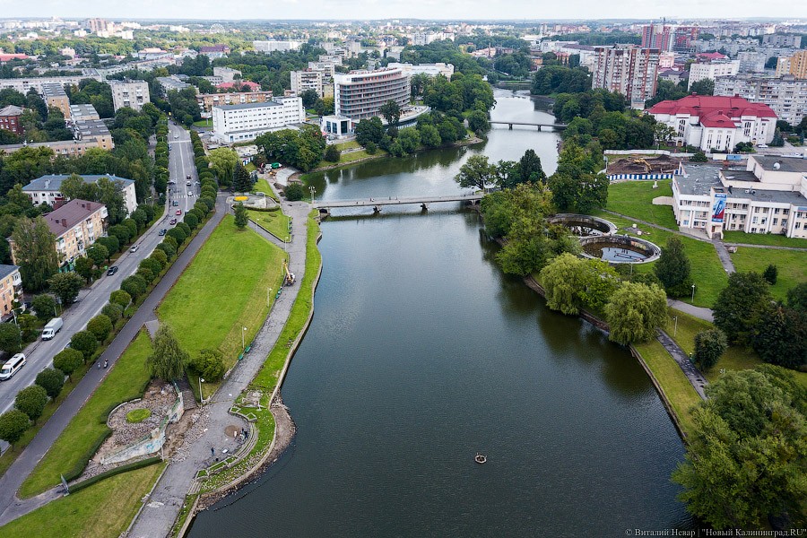 В Калининграде намерены назвать Молодежным один из мостов на Нижнем озере