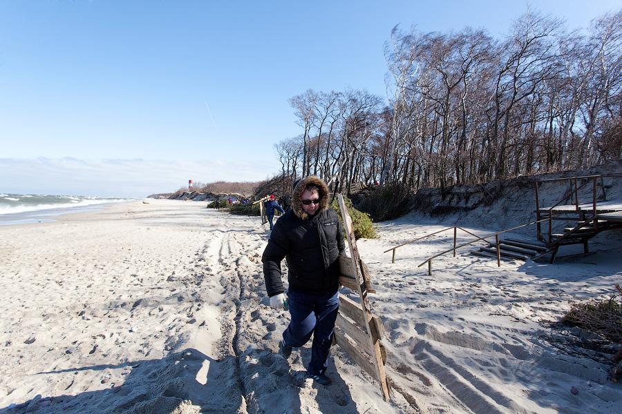 «Спасение косы: любительский вариант»: фоторепортаж «Нового Калининграда.Ru»