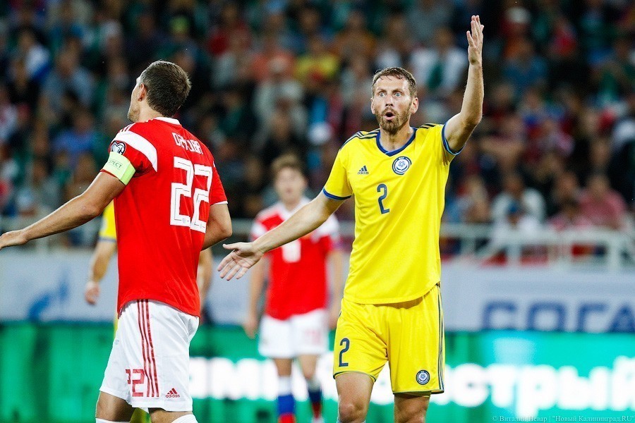 Сборная России дожала Казахстан в Калининграде. Почти вышли на Евро-2020 (фото)