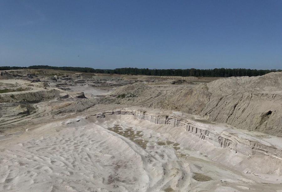 Под Балтийском ради песка вырубили около 60 га леса. Власти говорят, это законно (фото)