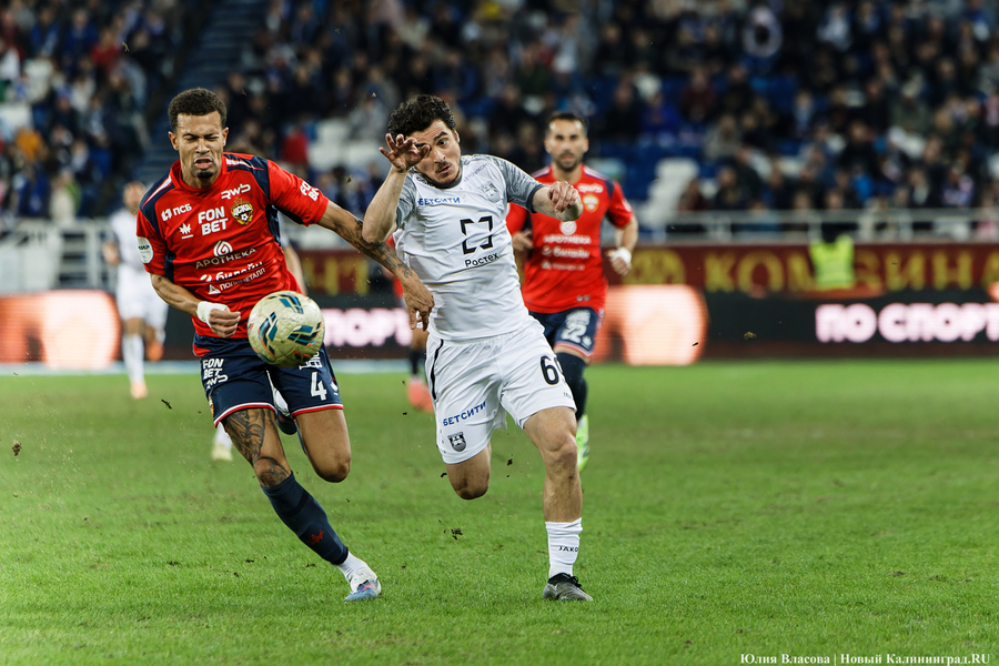 «Запредельный градус матча»: как прошла игра между «Балтикой» и ЦСКА (фото)