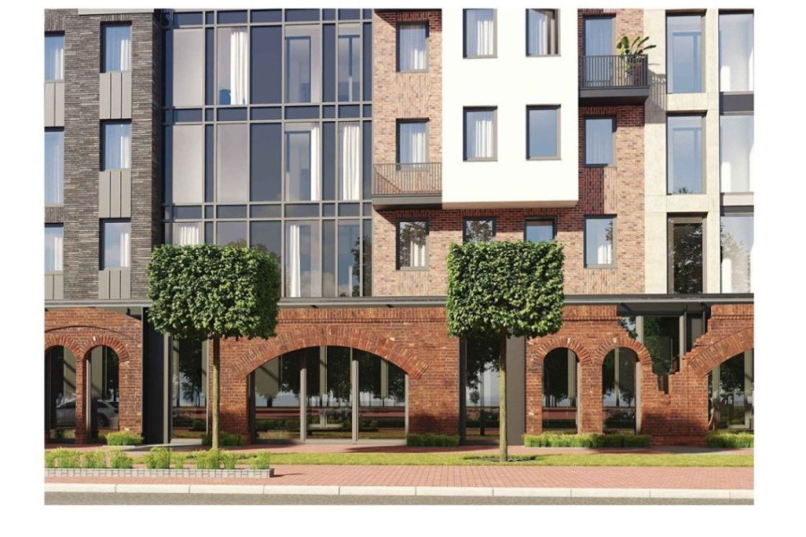 На месте довоенных зданий на пр-те Калинина планируют построить 7-этажные дома (фото)