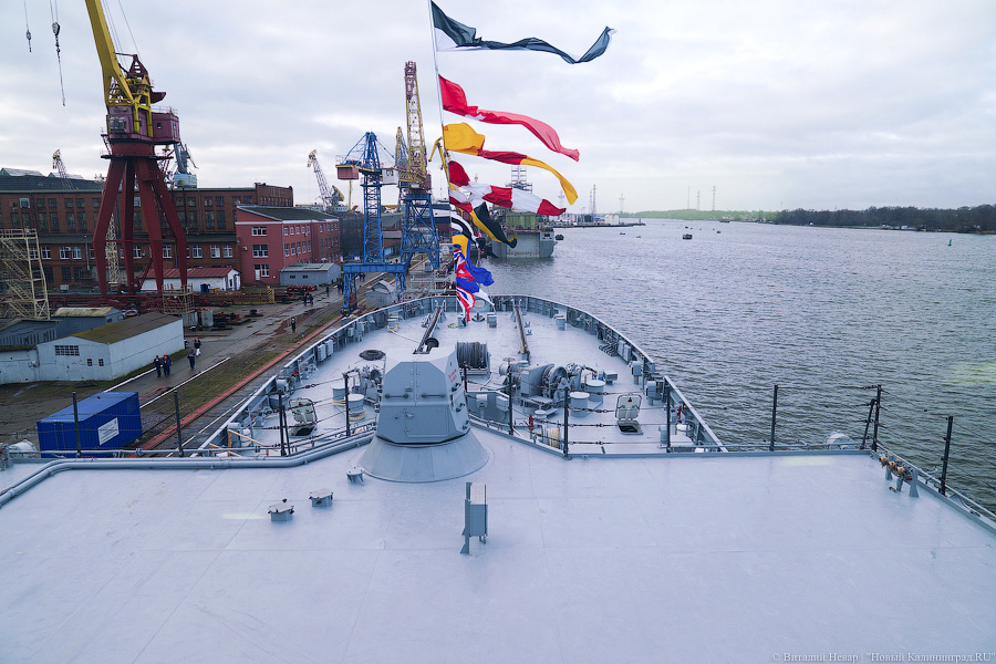 «Экипаж готов»: завод «Янтарь» передал ВМФ корабль «Пётр Моргунов»